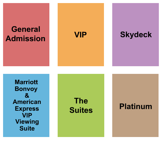 Napa Valley Expo BottleRock Festival Seating Chart